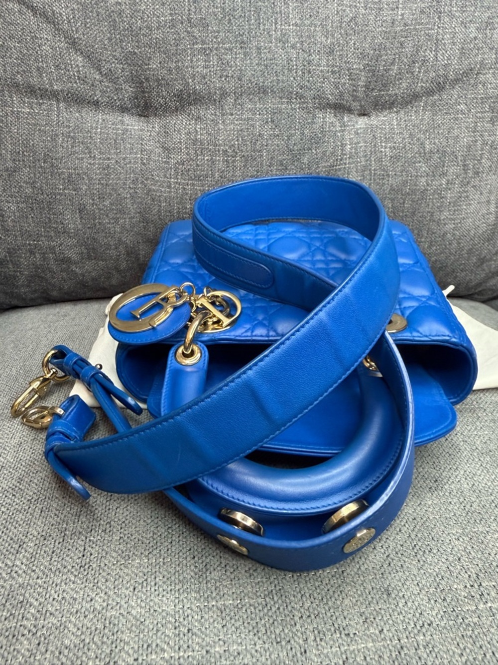 DIOR my Lady Dior cannage lambskin mini - Picture 11 of 16